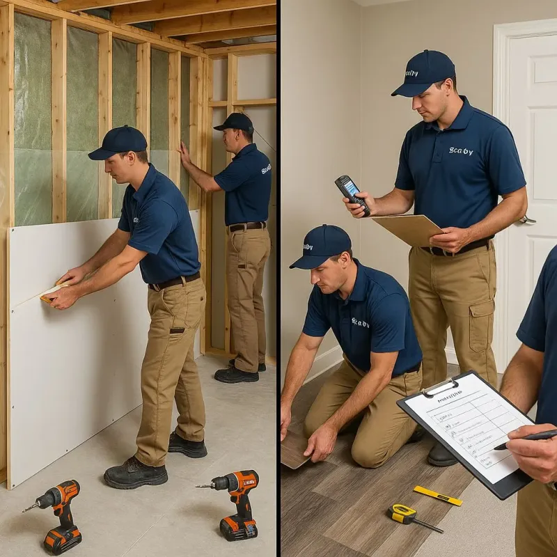 Repairs and Reconstruction process in Rossville, IN