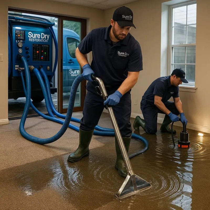 Water Extraction and Removal process in Rossville, IN